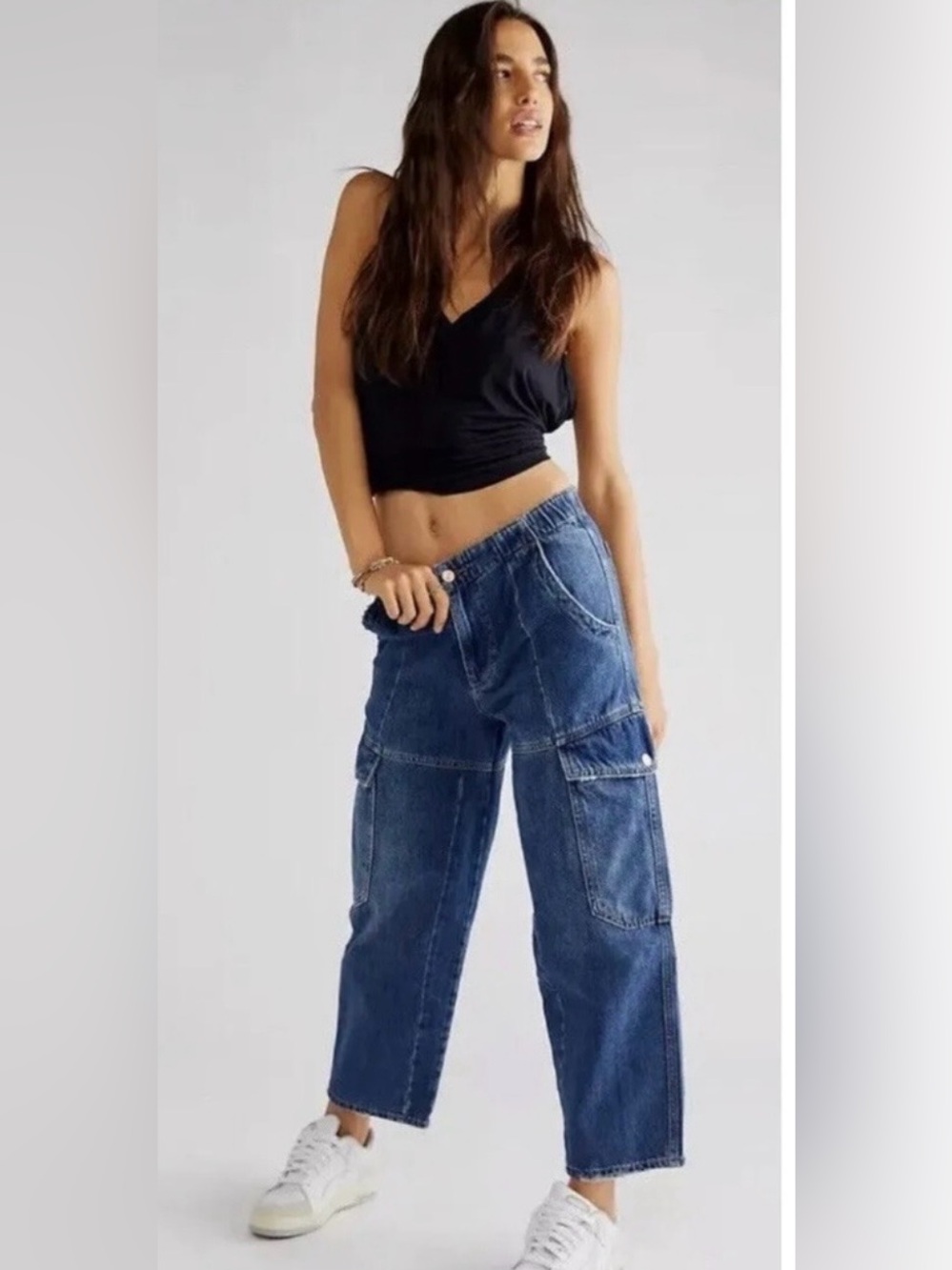 VGUC size XS Free People All Star Pull On jeans